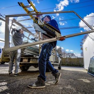 glass work, workers, carrying glass-3770982.jpg